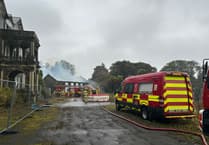 Historic school building saved from fire following gymnasium blaze