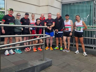 Sarn Helen runners shine at half marathons
