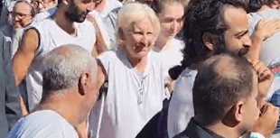 New Quay woman from Sumud flotilla arrives in Jordan on crutches