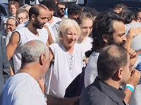 New Quay woman from Sumud flotilla arrives in Jordan on crutches