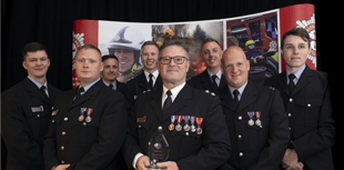 Barmouth fire station wins Station of the Year Award