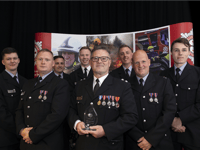 Barmouth fire station wins Station of the Year Award