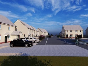 Plans resubmitted to build 23 new homes near Cardigan