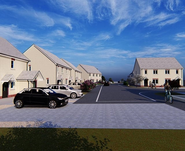 Plans resubmitted to build 23 new homes near Cardigan