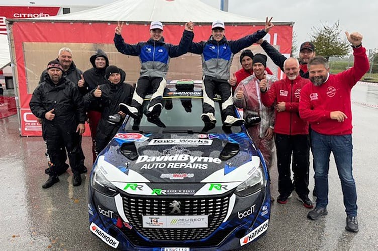 Ioan Lloyd, Sion Williams and the team have enjoyed a successful FIA Junior European Rally Championship sesason