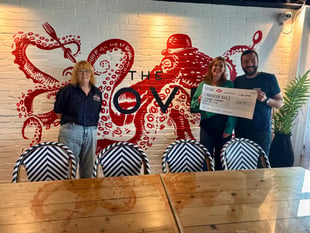 ove restaurant raises £697 for RNLI