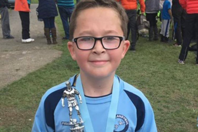 Ethan Summerfield started out with Llandysul under 6s