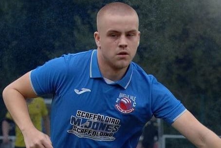 Nantlle Vale's man of the match Osian Tomlinson
