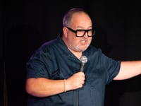 Comedian Justin Moorhouse is coming to Cardigan