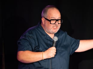 Comedian Justin Moorhouse is coming to Cardigan