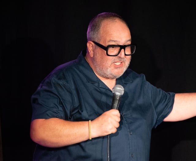 Comedian Justin Moorhouse is coming to Cardigan