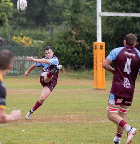 Lampeter picked up a big win against Laugharne during the tail end of storm Amy