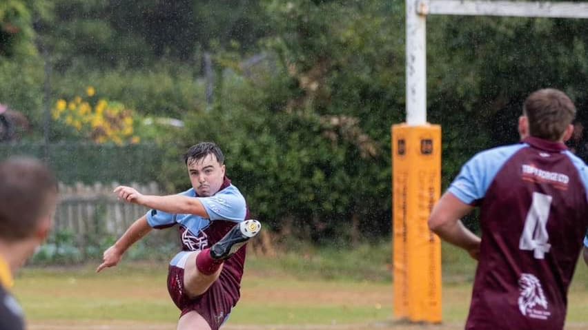 Lampleter Lampeter tops Laugharne in stormy clash | cambrian-news.co.uk
