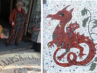 Alison Pierse will open mosaic exhibition at MOMA Machynlleth
