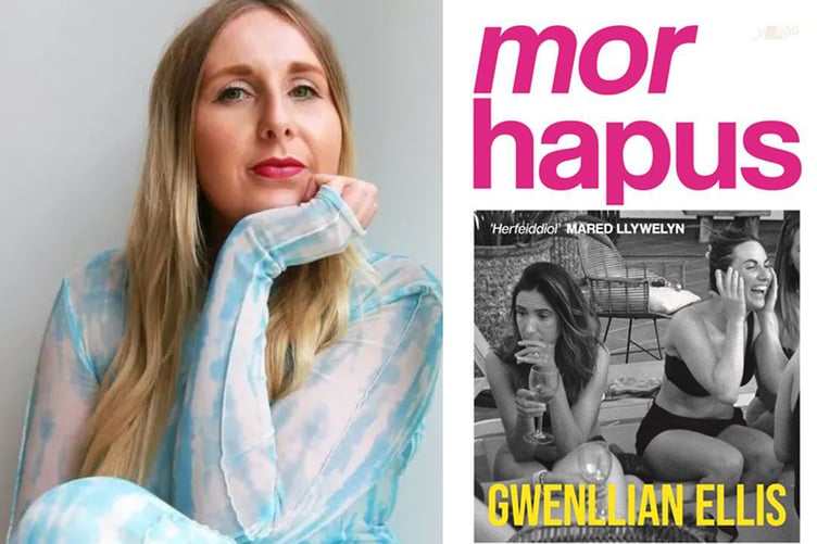 Gwenllian Ellis a'i nofel newydd Mor Hapus