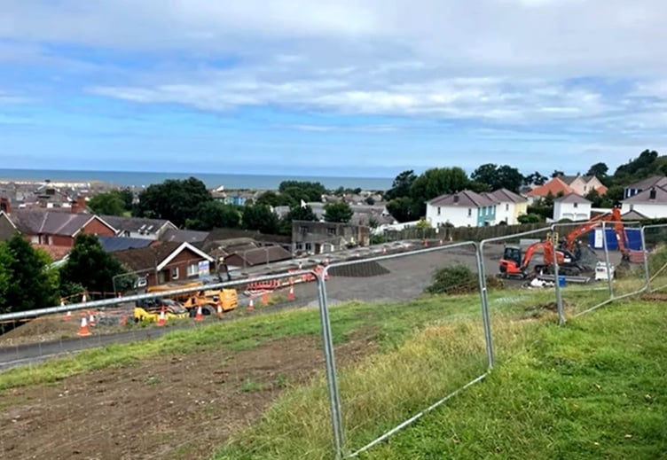 Plans for a new sports court at Aberaeron school have been approved