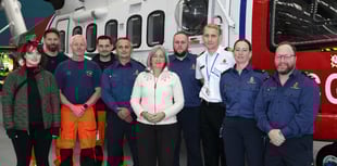 Search and rescue service team praised by MP