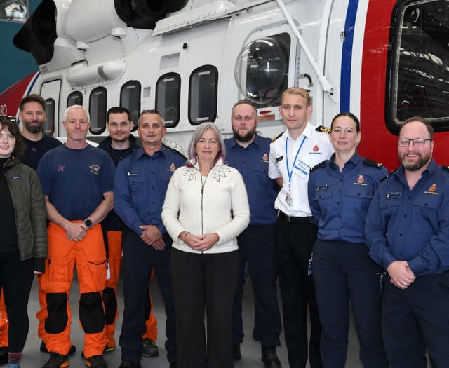 Search and rescue service team praised by MP