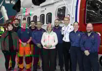 Search and rescue service team praised by MP