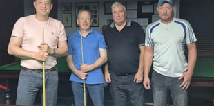 Aberaeron pair win thrilling snooker final