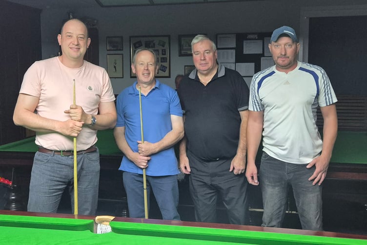 The Scotch Doubles final was won by Rhodri Morgan and Eifion Roberts against Gareth Davies and George Lewis
