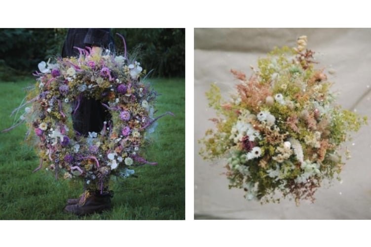 Examples of work by artist Sarah Breese