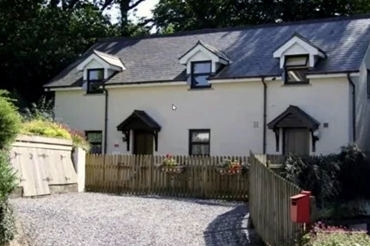 The building in Rhydlewis