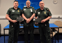 Gwynedd volunteers honoured for ambulance service volunteering
