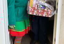 Father Christmas' Dyffryn elves will spread Christmas cheer with hampers