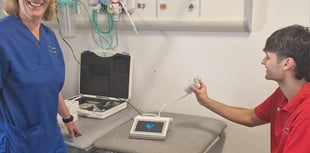 New spirometer for Ceredigion community nurses