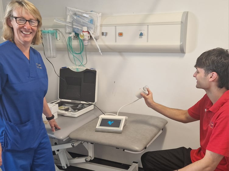 Spirometer for Ceredigion community