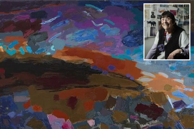 Mary Lloyd Jones donates art to NLW