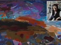 Mary Lloyd Jones donates art to NLW