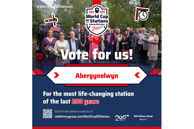 Abergynolwyn Station needs votes to win 'Most Life-Changing Station'