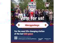 Abergynolwyn Station needs your help to win UK's 'Most Life-Changing Station' vote