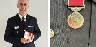 Fire station Watch Manager receives British Empire Medal