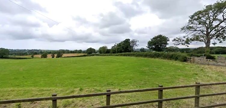 The land at Pantcefn, near Llanarth