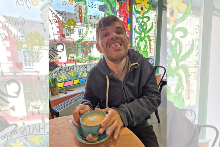 Rory White has attended Ceredigion's services since 2008. Photo: Rory White