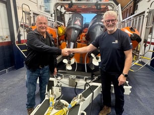 Abersoch RNLI bid farewell to Wyn Jones