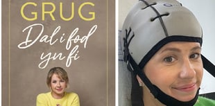Mari Grug yn rhannu stori 'gobaith a hyder'