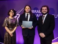 Aberystwyth student scoops young volunteer award