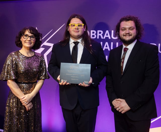 Aberystwyth student scoops young volunteer award