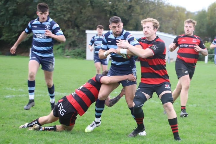 Bonymaen maintained their unbeaten run with a 27-17 victory against Aberystwyth (Photo: Mike Binks)
