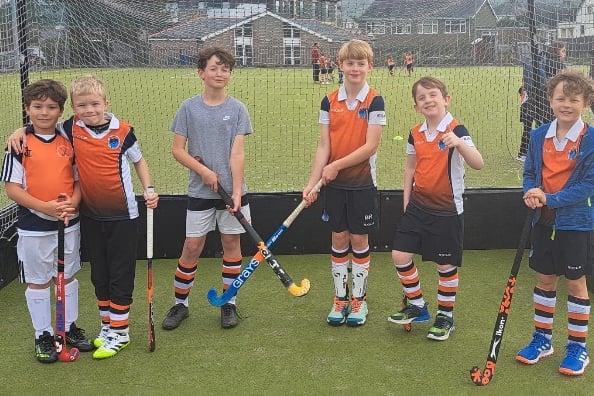 Dysynni U10s at the Tywyn Regional Tournament (Photos: William Rowlands and club)