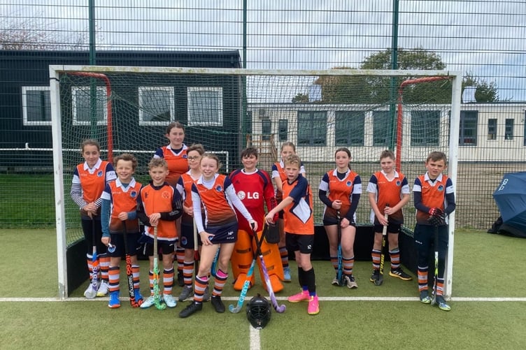 Dysynni U12s played in Ruthin on Sunday (Photo: Amelia Dunn)
