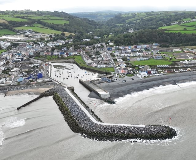 Aberaeron sea defence scheme runs £4m over budget