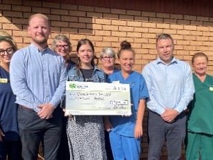 Glangwili Hospital's chemo unit receives donation boost