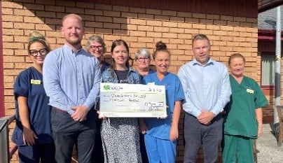 Glangwili Hospital's chemo unit receives donation boost