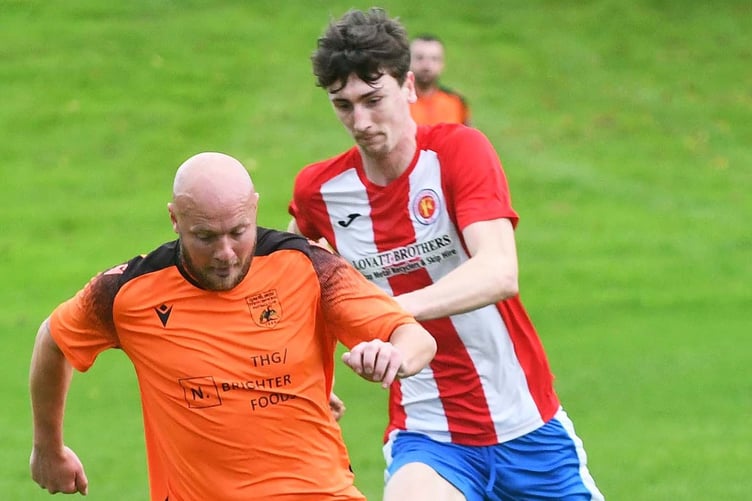 Man-of-the-match Nick Williams scored twice for Tywyn Bryncrug