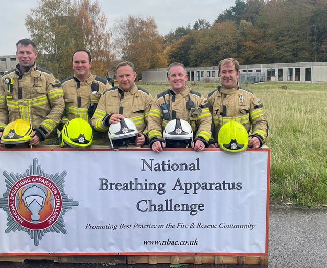 Mid and West Wales firefighters win national title